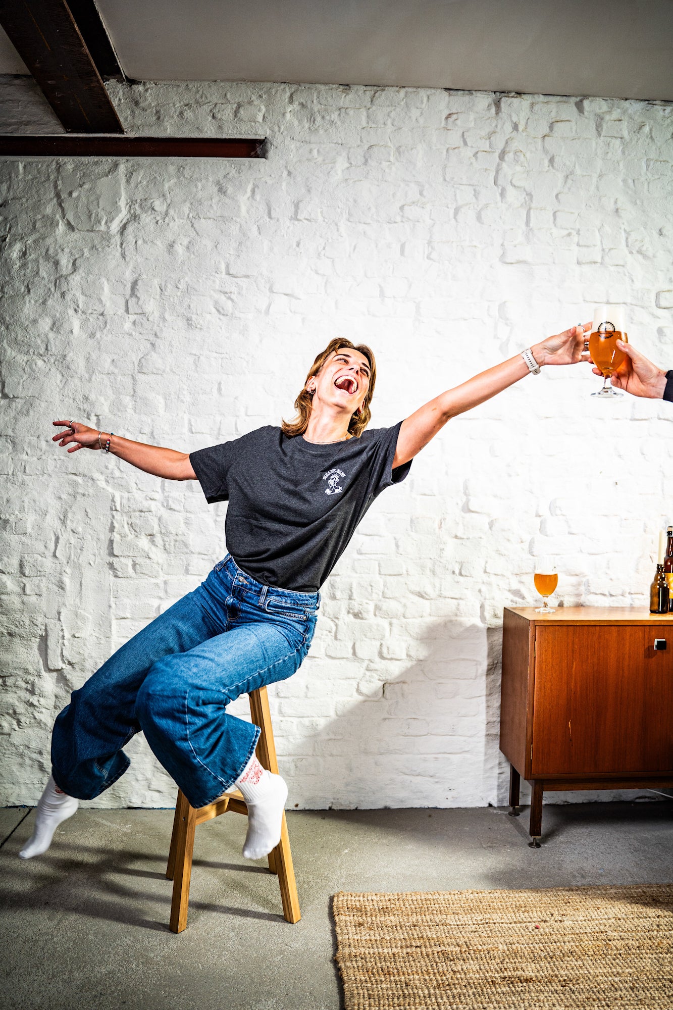 Halve Gare T-shirt - Dark Heather Grey