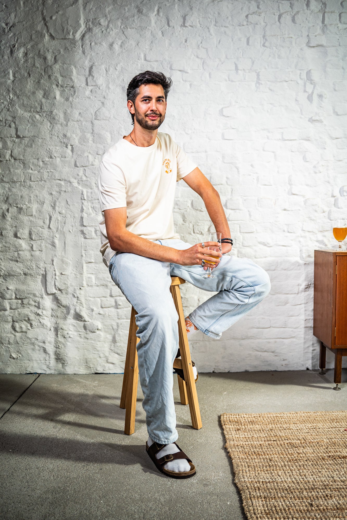 Halve Gare T-shirt - Natural Raw