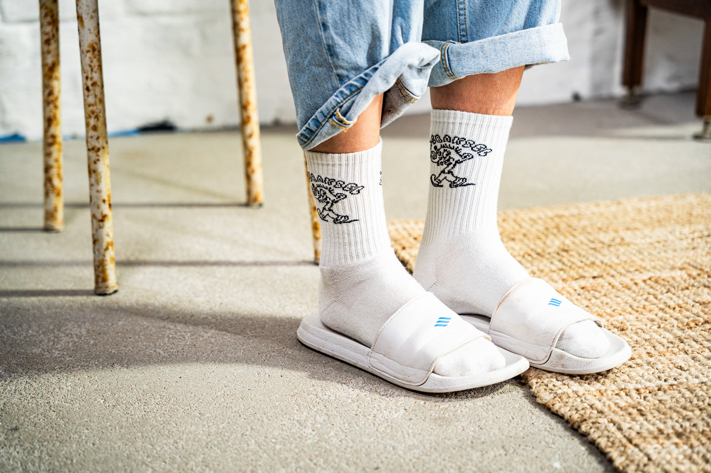 Misbaksel kousen - Zwart