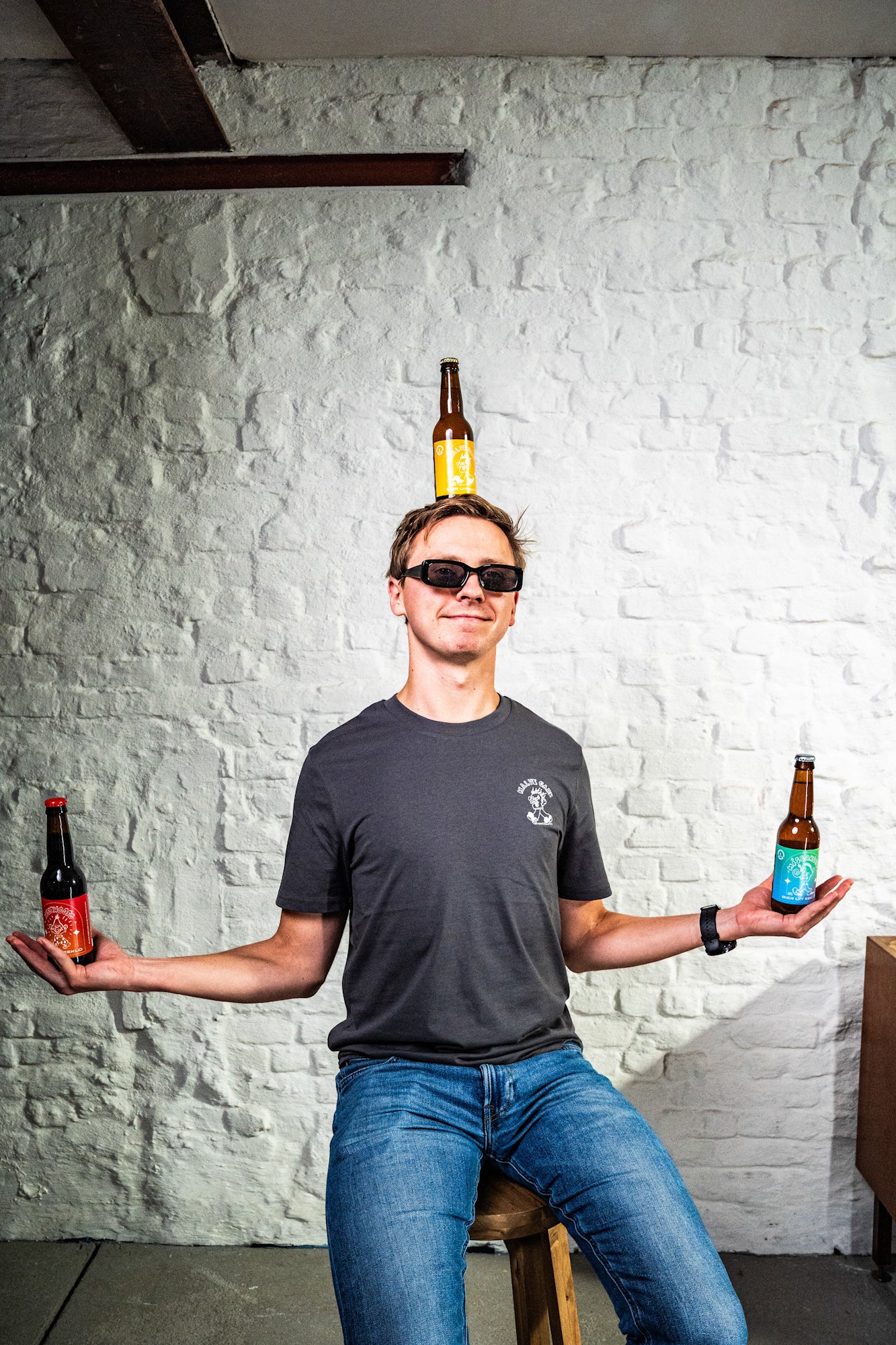 Halve Gare T-shirt - Dark Heather Grey