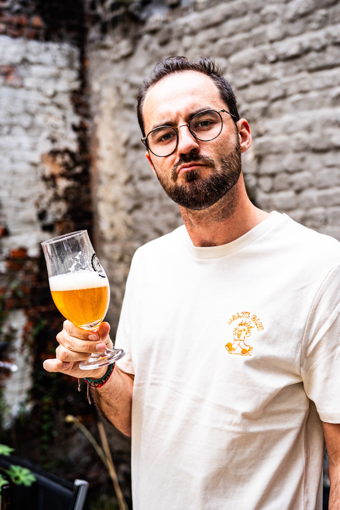 Halve Gare T-shirt - Natural Raw