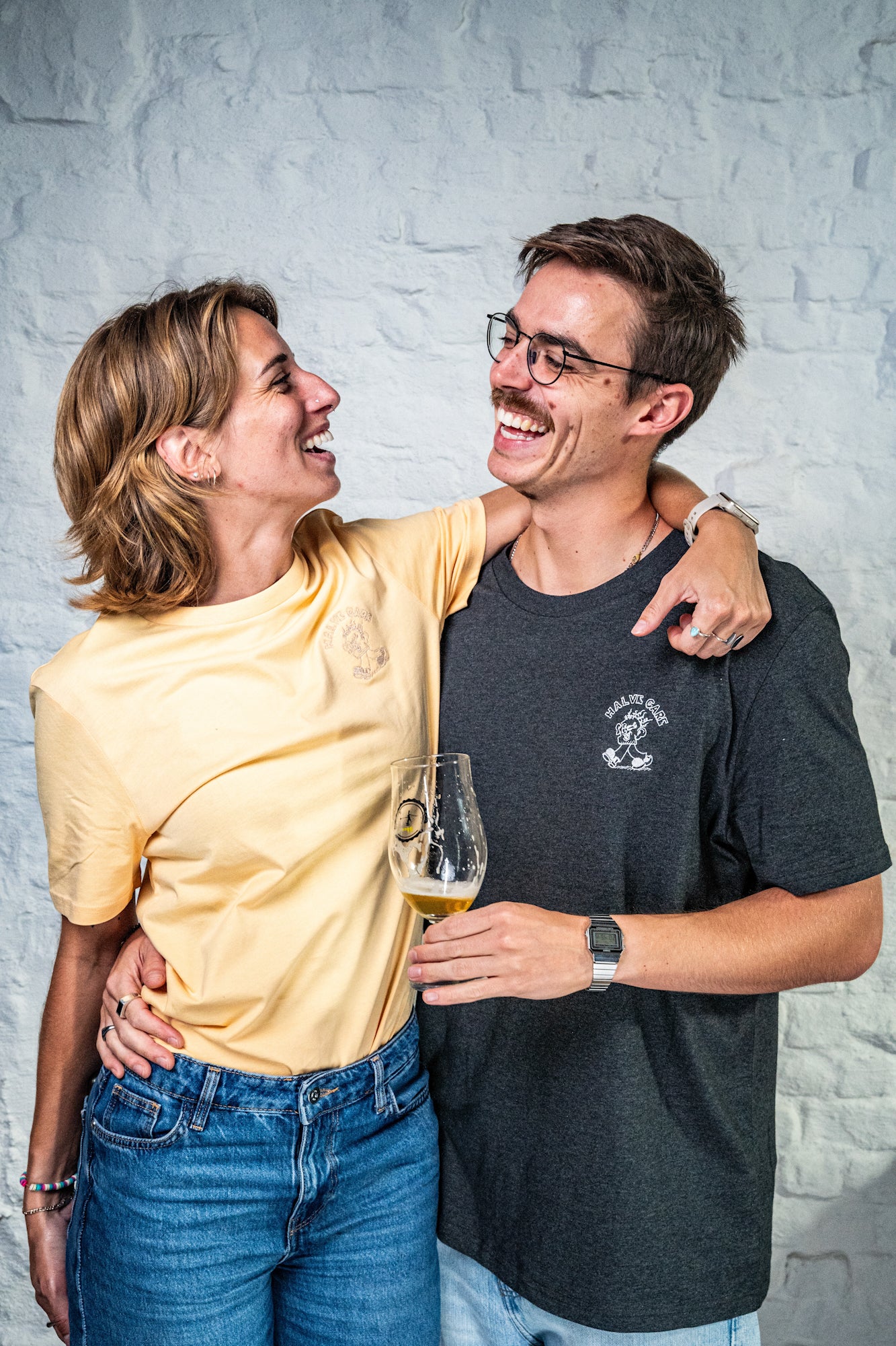 Halve Gare T-shirt - Dark Heather Grey