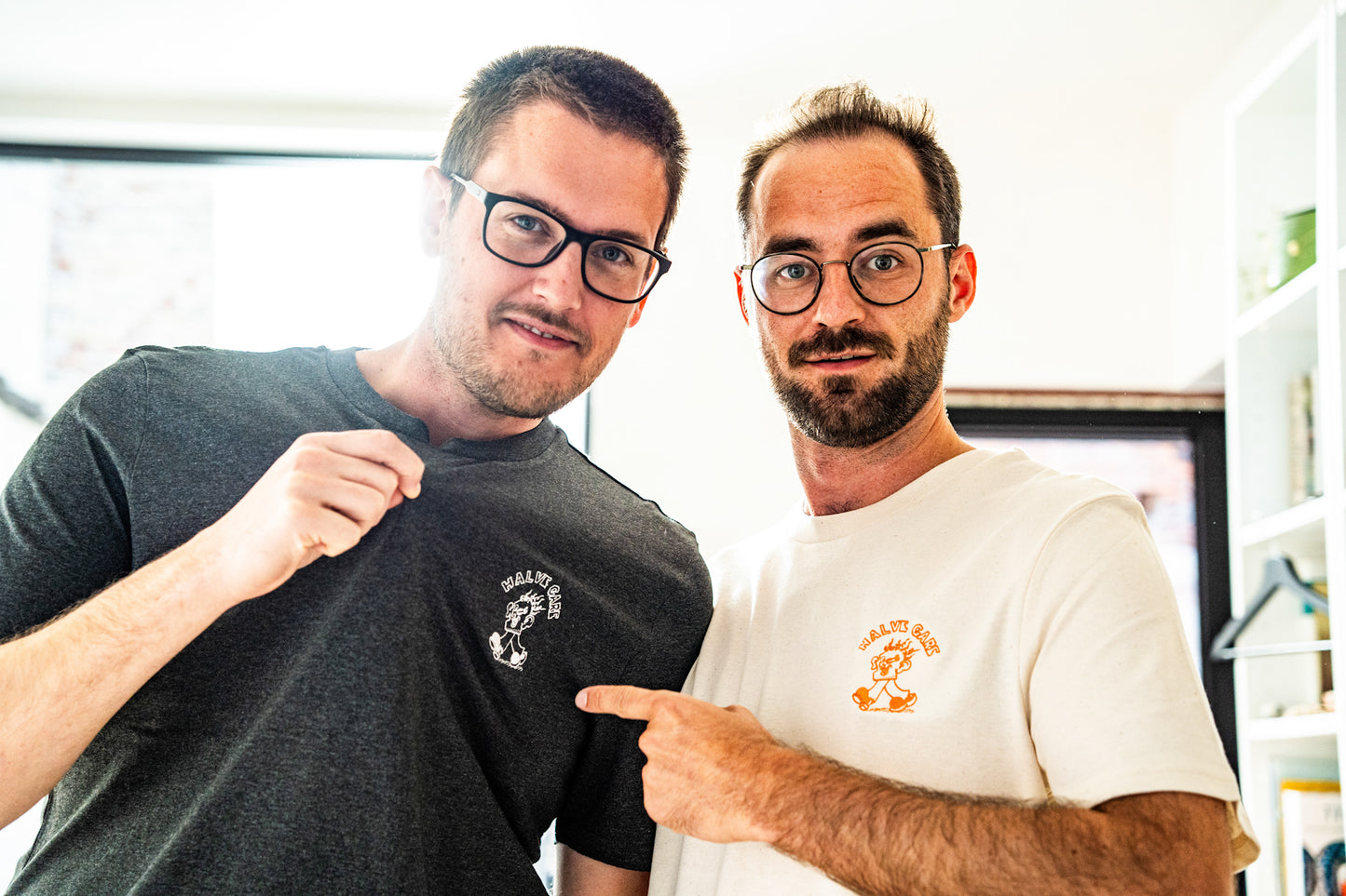 Halve Gare T-shirt - Natural Raw