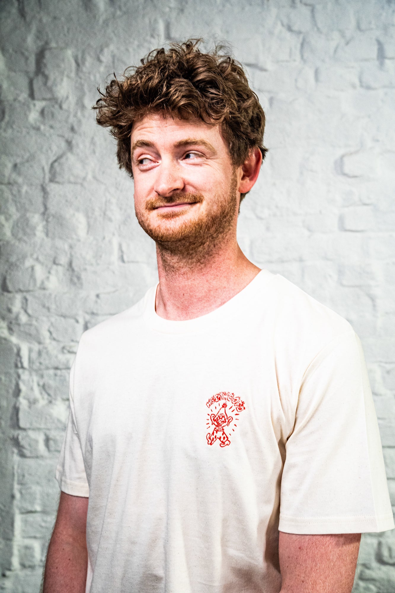 Heethoofd t-shirt - Natural Raw