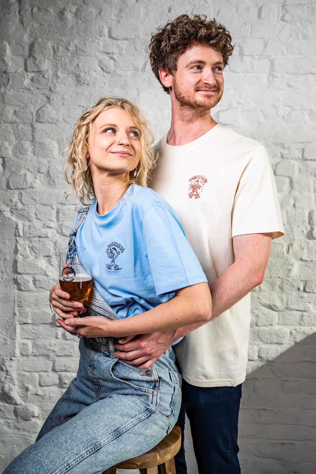 Heethoofd t-shirt - Natural Raw