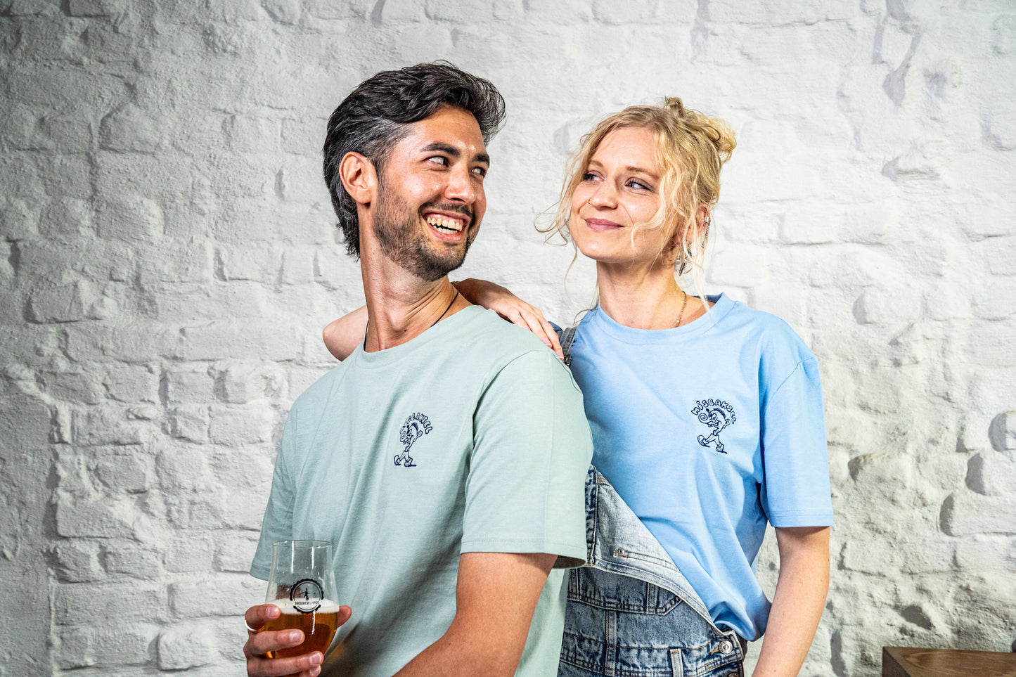 Misbaksel t-shirt - Blue Soul / babyblauw