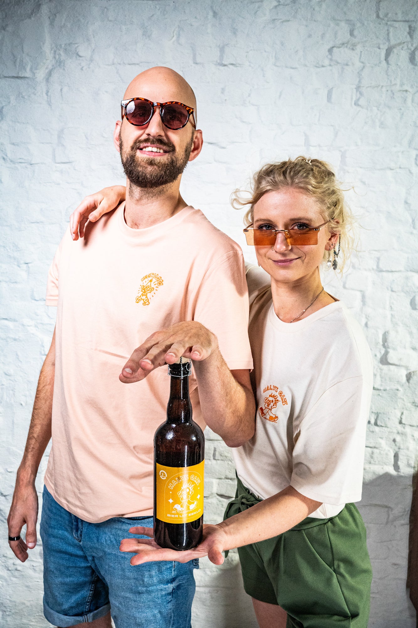 Heethoofd t-shirt - Fraiche Peche