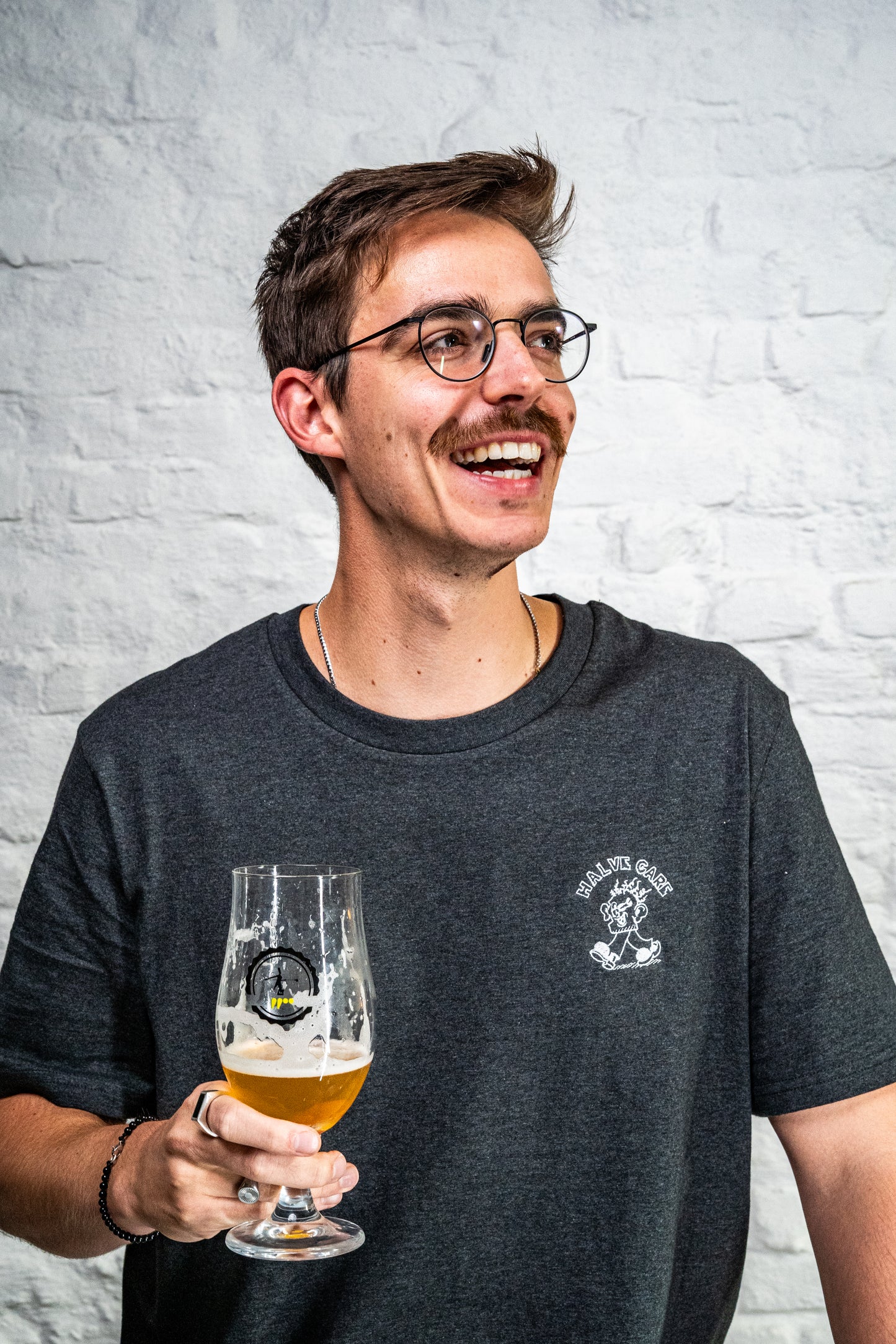 Halve Gare T-shirt - Dark Heather Grey