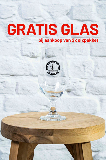 2x Sixpakket + GRATIS glas